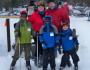 Dana Hilmer Family Skiing