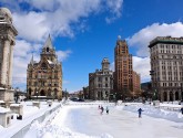 Downtown Syracuse, NY (via Flickr's GKS.)