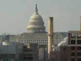 Power plant in front of U.S. Capitol