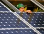 Solar panel installation