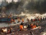 Exxon Valdez cleanup (via Flickr's JimBrickett)