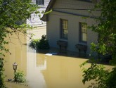 Extreme flooding near Nashville, Tennessee in May 2010.