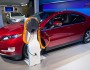Chevrolet Volt with charging station (via Flickr's saebaryo)