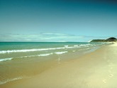 Lake Michigan beach at Sleeping Bear Dunes National Lakeshore, Empire, Michigan