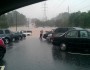 Flooded commuter parking lot in Reston, VA (September 2011 by Flickr's Courtlyn McHale)
