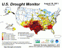 US drought map