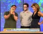 NWF Naturalist shows Seth Rogan and Hoda Kotb a screaming hairy armadillo on the Today Show.