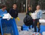 Trash sorting at school (photo by Ann Sussman)