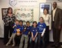 Laura Hickey, Ben Franklin students, US EPA's Director Jane Nishida and Justin Harris (Photo by Justin Harris, US EPA)