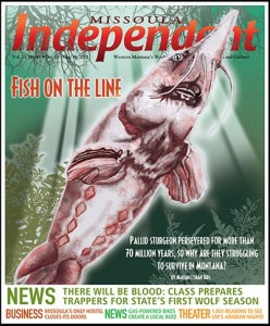 Cover of Fish on the Line - Missoula Independent