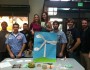Michigan State MSSC students educating their peers about clean energy and Prop 3