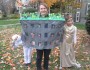 Green roof Halloween costume