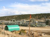 A private oil shale test site in northwestern Colorado. Photo by David Ellenberger.