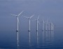 Offshore wind turbines located near Denmark. Flickr photo by Kim Hansen.