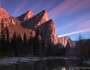Three Brothers rock formation, Yosemite National Park