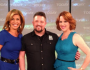 Today Show host Hoda Kotb, NWF Naturalist David Mizejewski, and Actress Molly Ringwald celebrate National Wildlife Week