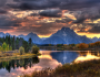Oxbow Bend in Grand Teton National Park
