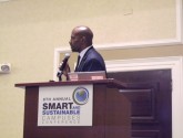 Van Jones gets the crowd excited about creating a green collar economy.