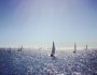 Gosport Regatta sailors racing toward the Isles of Shoals