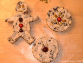 Decorated Suet Ornaments