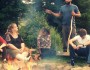 2013 Fellows enjoy campfire storytelling at the Fellowship Training in West Virginia
