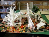 Scale model Lyncrest Elementary. Photo by Ben Pranger.