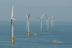 Greater Gabbard Offshore Wind Farm in the North Sea (flickr/UK Department of Energy and Climate Change)