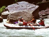 The Green River, the site of a recent oil spill, is the chief tributary of the Colorado River. It's home to endangered fish species and is important to tourism. Photo by Ann Morgan
