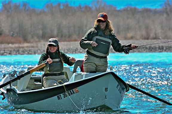 Don't Call it a Man's World: Women Can Fish Every Bit as Well as