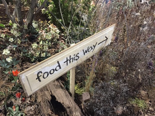 Food This Way sign