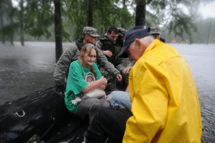 Mississippi National Guard Special Forces rescue residents post-Hurricane Isaac. Photo by Davidshub