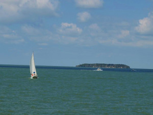 Lake Erie off Sandusky, Ohio