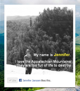 Jennifer's Mountain Hero Photo Petition