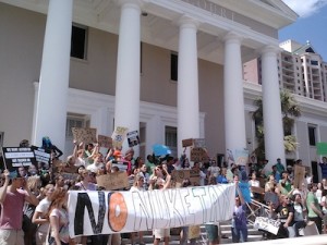 SSREC Student Rally at FL Supreme Court