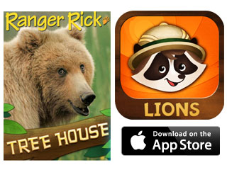Ranger Rick apps for kids