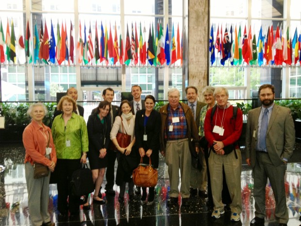 Our homegrown lobby team at the State Department (photo: Peter LaFontaine/NWF)