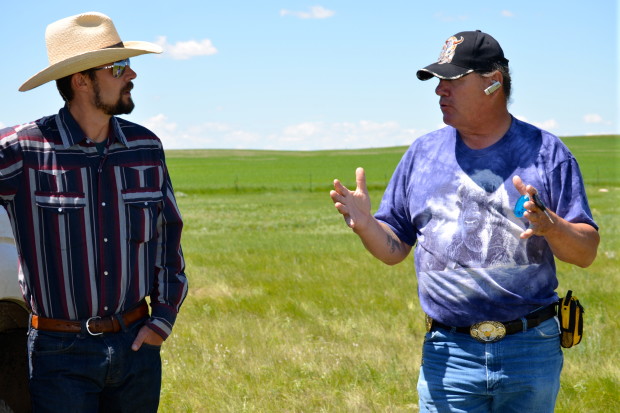 Robbie Magnan, Director of Fort Peck Game and Fish, explains how the Yellowstone Bison are acclimating to their new home on the prairie.