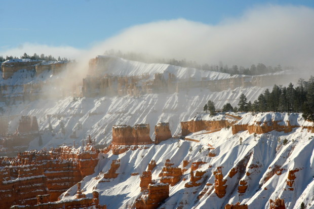 Bryce National Park in the winter. Photo  by Ann Morgan