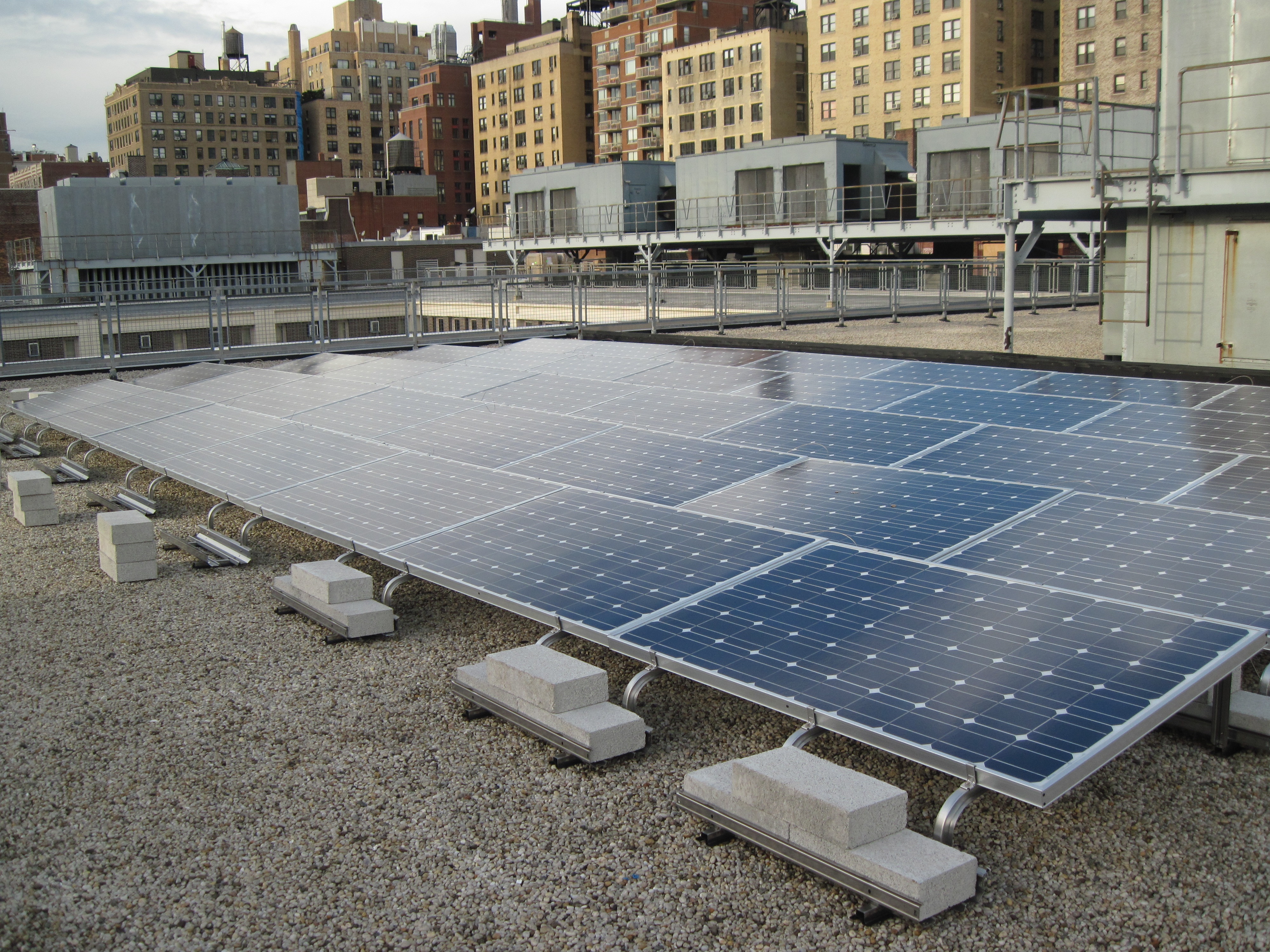Brandeis Campus Solar Panels. Photo: Michelle Andry