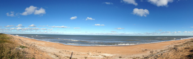 panorama of beach