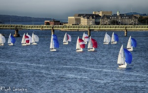 Sailors harnessing Rhode Island's wind (flickr/R'lyeh Imaging)