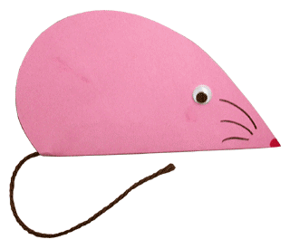 mousey valentine craft