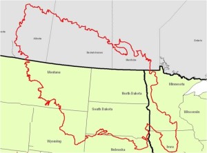 Prairie Pothole Region. Courtesy of NRCS.
