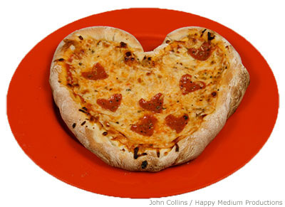 heart-shaped pizza recipe