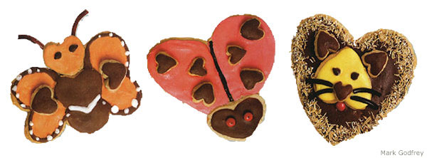 heart-shaped cookies recipe