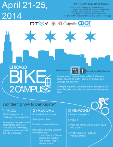 Bike2Campus Poster 