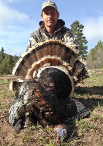Sen Heinrich, arguably the best advocate for sportsmen in Congress today, with a spring turkey from earlier this year. 