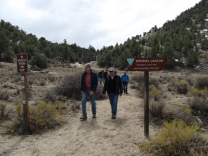 Colorado Sen. Mark Udall, left, hikes in Browns Canyon with supporters of making it a national monument. Photo by Sarah Pizzo