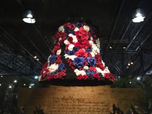 The floral Liberty Bell