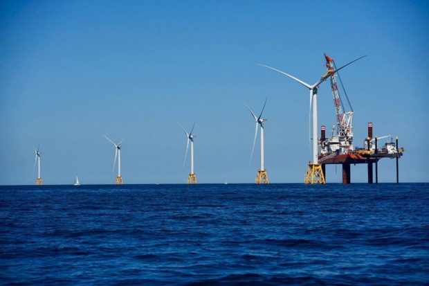 With only 5 turbines, America's first offshore wind power project created over 300 local jobs. Photo by Deepwater Wind
